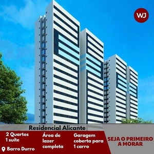 Apartamento para aluguel com 52 metros quadrados com 2 quartos em Barro Duro - Maceió - AL