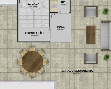 Apartamento para Venda em Curitiba, Uberaba, 3 dormitórios, 4 banheiros, 2 vagas