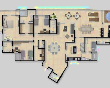 Apartamento para venda tem 90 metros quadrados com 3 quartos em - Eusébio