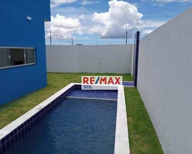 Casa no Condomínio Terras Alphaville Camaçari, 128 m² por R$ 590.000