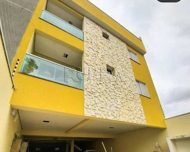 Cobertura duplex para venda com 132 metros quadrados com 2 quartos em Vila Gilda - Santo A