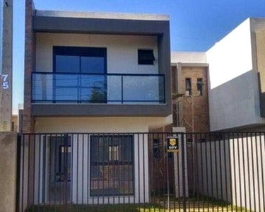 Sobrado com 3 dormitórios à venda, 114 m² por R$ 597.000,00 - Uberaba - Curitiba/PR