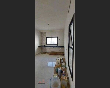 Sobrado Novo com 3 dormitórios à venda, 111 m² por R$ 595.000 - Vila Ipiranga - Mogi das C