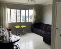 Excelente apartamento mobiliado, com 02 dormitórios, sala, 02 banheiros, cozinha e área de