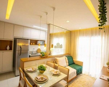 Apartamento com 2 dormitórios para alugar, 51 m² por R$ 1.700,00/mês - Condomínio Villa He