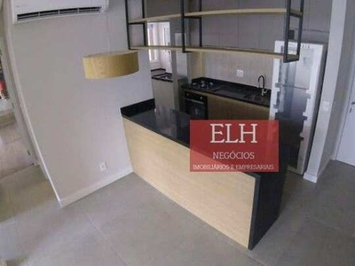 Apartamento com 2 dormitórios para alugar, 62 m² por R$ 5.350,00/mês - Chácara Santo Antôn