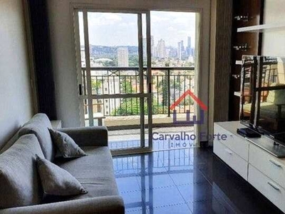 Apartamento com 2 dormitórios para alugar, 73 m² por R$ 5.700,00/mês - Brooklin Paulista