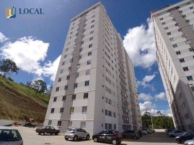 Apartamento com 2 dormitórios para alugar, 78 m² por R$ 880,00/mês - Grama - Juiz de Fora/