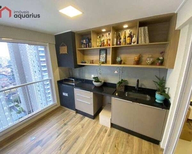 Apartamento com 3 dormitórios para alugar, 122 m² por R$ 4.500,00/mês - Jardim das Indústr