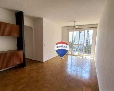 Apartamento com 3 dormitórios para alugar, 94 m² por R$ 4.100,00/mês - Moema - São Paulo/S