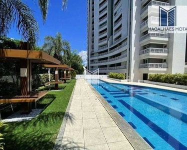 Apartamento com 4 dormitórios para alugar, 152 m² por R$ 4.100,00/mês - Meireles - Fortale