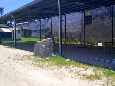 Área com galpão para venda ou locação no Caputera em Caraguatatuba