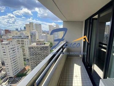 Flat para Locação em São Paulo, Jardim Paulistano, 1 dormitório, 1 banheiro, 1 vaga