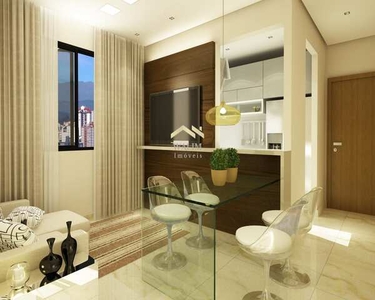 Venda apartamentos em lançamento no Bairro Sion, sendo 2 quartos e 2 suítes, 60,50 m², lav