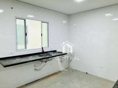 Apartamento com 2 dormitórios para alugar, 65 m² por r$ 1.600/mês - vila augusta - guarulhos/sp