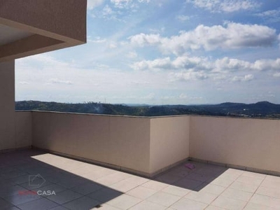 Cobertura com 2 dormitórios, 94 m² - venda por r$ 285.000,00 ou aluguel por r$ 1.800,00/mês - jardim vitória - belo horizonte/mg