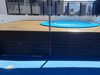 Cobertura duplex em Manaira com piscina privada e vista mar. 2 suites, 2 Vagas de Garagem