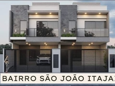 Sobrado 3 dormitórios 1 suíte com closet alto padrão bairro são joão itajaí sc