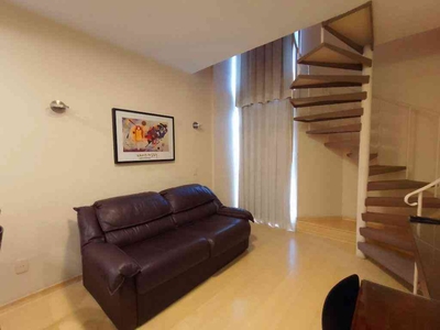 Apartamento com 1 quarto para alugar no bairro Savassi, 50m²