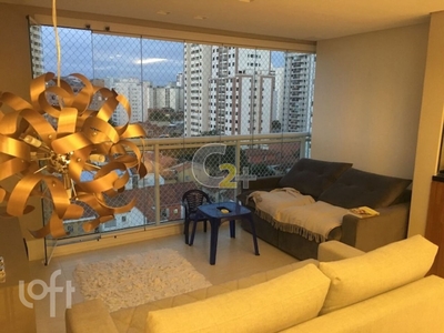 Apartamento à venda em Vila Romana com 140 m², 2 quartos, 2 suítes, 2 vagas