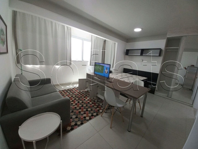 Flat Atrium Augusta 26m² 1 Dormitório 1 Vaga Para Locação Na Bela Vista.