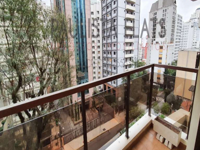 Flat com 2 quartos para alugar na alameda jaú, 358, jardim paulista, são paulo, 60 m2 por r$ 3.250