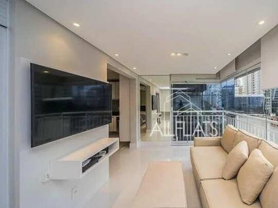 Apartamento com 1 dormitório para alugar, 54 m² por R$ 12.500,00/mês - Itaim Bibi - São Pa