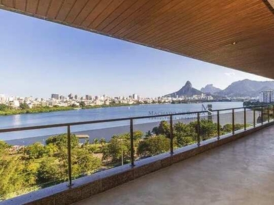 Apartamento com 3 dormitórios para alugar, 400 m² por R$ 30.000/mês - Lagoa - Rio de Janei