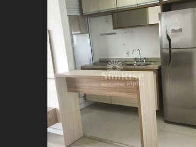 Apartamento Mobiliado para Alugar em Alphaville 1 quarto - 1 vaga - 50m² - R$4.500 pacote