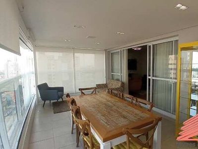 Apartamento Mooca com 3 suítes, varanda gourmet, 3 vagas com depósito , 4 banheiros, laze