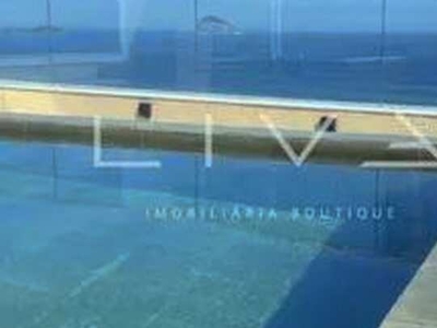 Cobertura Duplex de Luxo Frontal Mar Totalmente Reformada com 448 m² 4 Suítes 3 Vagas Vazi