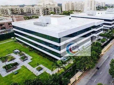 Conjunto Comercial de 681m² com 18 vagas em Edifício Leed Gold!!