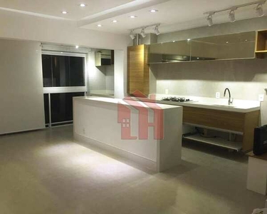 Apartamento com 1 dormitório para alugar, 60 m² por R$ 4.200,00/mês - Gonzaga - Santos/SP