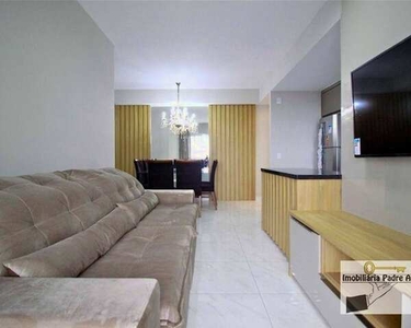 Apartamento com 3 dormitórios para alugar, 77 m² por R$ 4.240,78/mês - Cristo Rei - Curiti