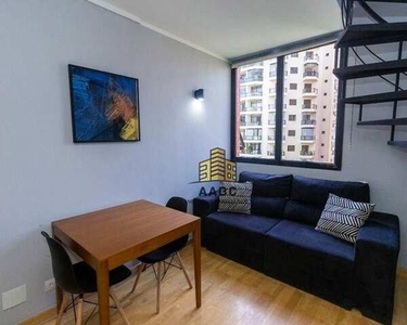 Apartamento Duplex com 1 dormitório para alugar, 45 m² por R$ 4.601/mês - Vila Olímpia - S