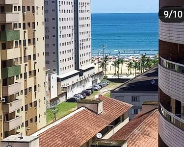 Apto com 2 Dormitórios, Sacada e Lazer Completo no Canto do Forte, 300 Metros da Praia