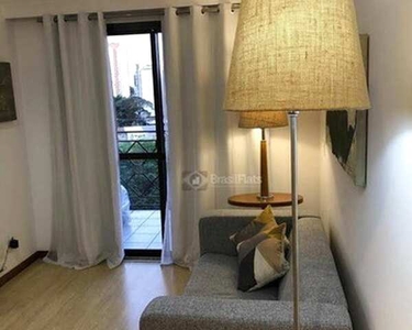 Flat com 1 dormitório para alugar, 45 m² por R$ 2.400,00/mês - Vila Olímpia - São Paulo/SP