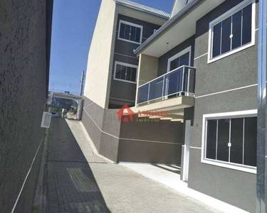 Sobrado com 3 dormitórios para alugar, 143 m² por R$ 3.450,00/mês - Portão - Curitiba/PR