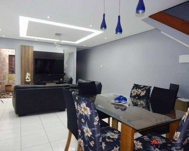 Sobrado com 3 dormitórios para alugar, 200 m² por R$ 5.000,00/mês - Vila Apiaí - Santo And