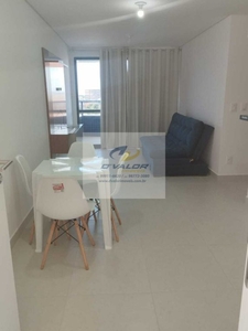 Vendo Apartamento, Pé na Areia, com 66 m², 2 quartos s/ 1 suíte, varanda gourmet e 1 vaga