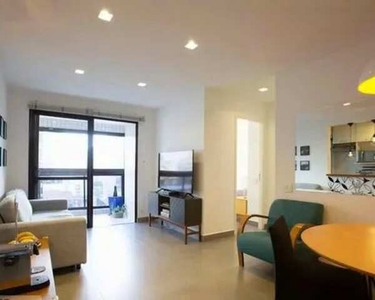 Apartamento 60 m², 1 dormitório, sala ampliada, 1 banheiro, 1 vaga, venda R$ 790.000,00 a