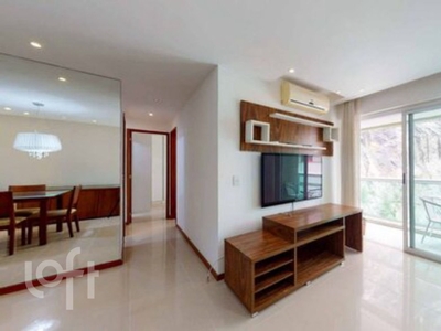 Apartamento à venda em Botafogo com 78 m², 1 quarto, 1 suíte, 1 vaga