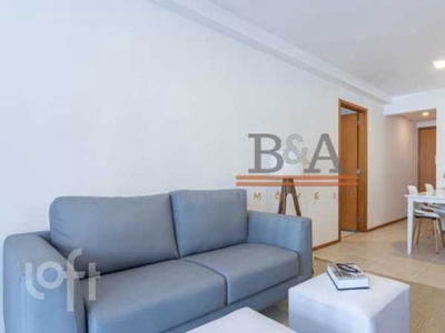 Apartamento à venda em Humaitá com 90 m², 2 quartos, 1 suíte, 1 vaga