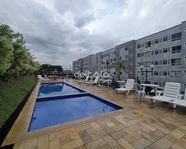 Apartamento com 02 quartos e uma vaga, lazer com piscina, São Benedito - Santa Luzia