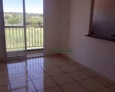 Apartamento com 2 dormitórios para alugar, 48 m² por R$ 1.284,00/mês - Bonfim Paulista - R