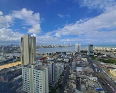 Apartamento de 1 quarto mobiliado no Pina - Recife - PE