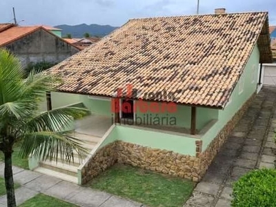 Casa com 5 quartos à venda na rua assis brasil, cordeirinho (ponta negra), maricá, 300 m2 por r$ 750.000