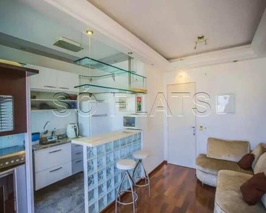 Flat Spazio Vitae com 41m², 1 dormitório e 1 vaga disponível para locação na Saúde