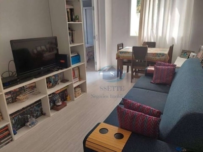 Apartamento com 2 dormitórios à venda, 47 m² por r$ 230.000,00 - parque bristol - são paulo/sp
