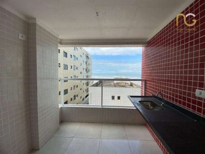 Apartamento com 2 dormitórios à venda, 65 m² por r$ 536.588,80 - caiçara - praia grande/sp